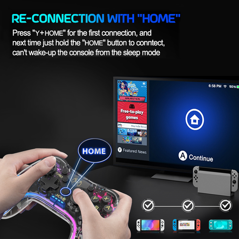 Wireless RGB Colorful console  - مراجعة Retro Gaming Com وسعره