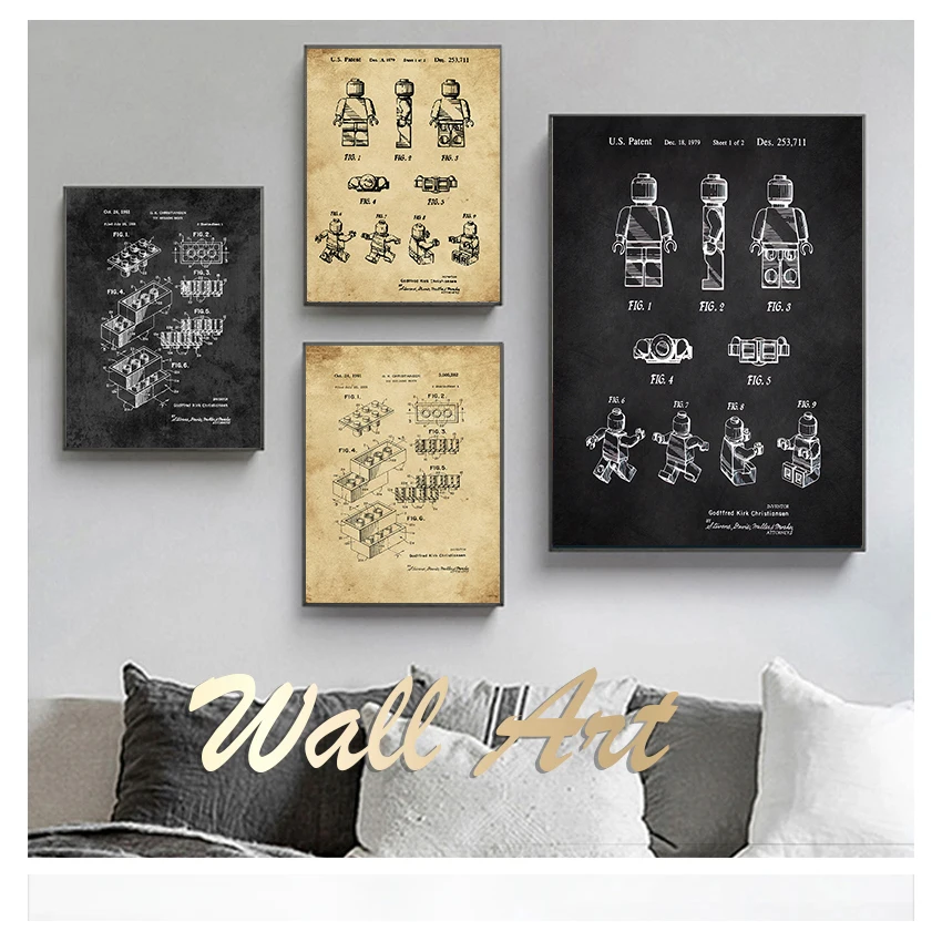 Scandinavian Simple Retro Wall - مراجعة Retro Gaming Lego وسعره