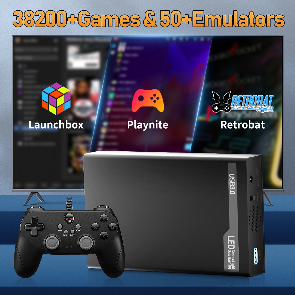 500G Retro Gaming HDD Video Ga - مراجعة Retro Gaming Xbox وسعره
