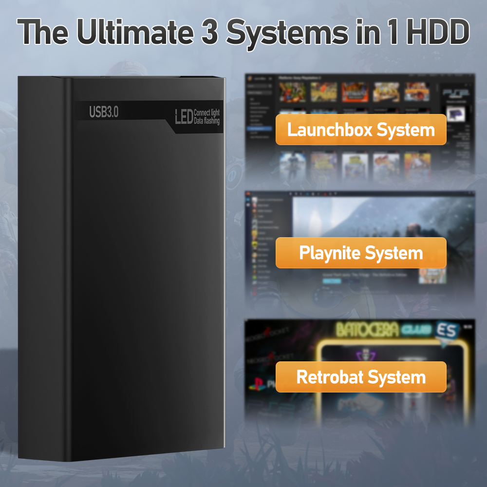 500G Retro Gaming HDD Video Ga - مراجعة Retro Gaming Xbox وسعره