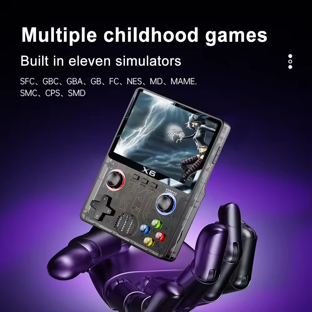 X6 Handheld Game Player 3.5 In - مراجعة Retro Gaming X6 وسعره