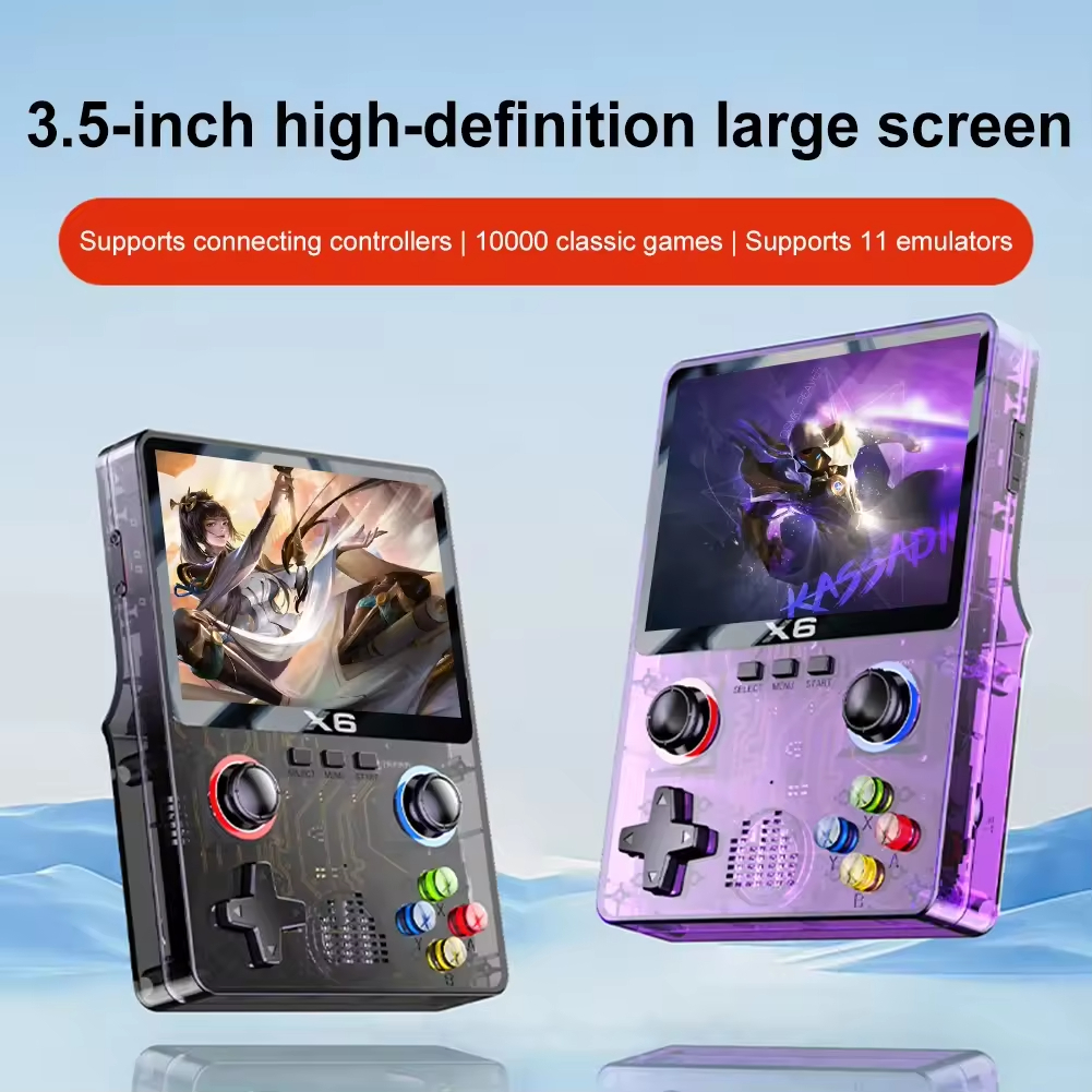 X6 Handheld Game Player 3.5 In - مراجعة Retro Gaming X6 وسعره
