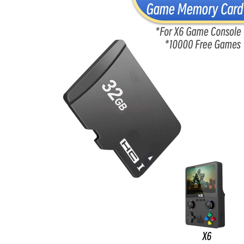 Game Card For X6 Game Console  - مراجعة Retro Gaming X6 وسعره