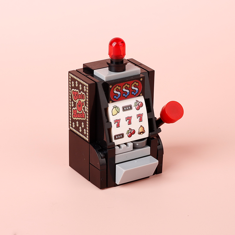 MOC City Poker Table Building  - مراجعة Retro Gaming Lego وسعره