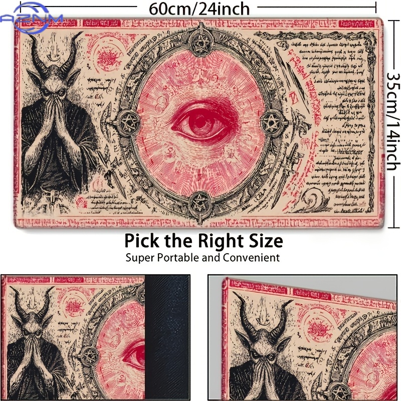 Retro Mystical Ram Eye Playmat - مراجعة Retro Gaming Events وسعره