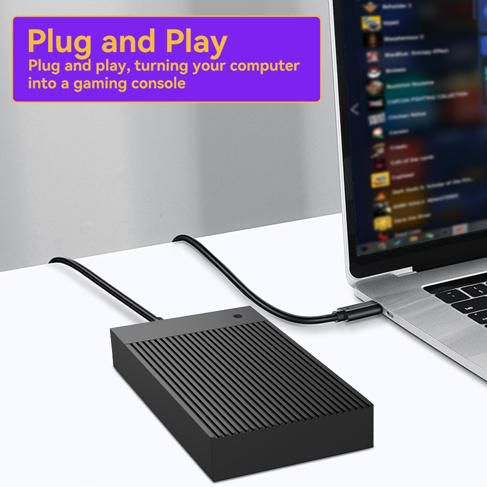 Portable 4TB Gaming HDD with 5 - مراجعة Retro Gaming Laptop وسعره