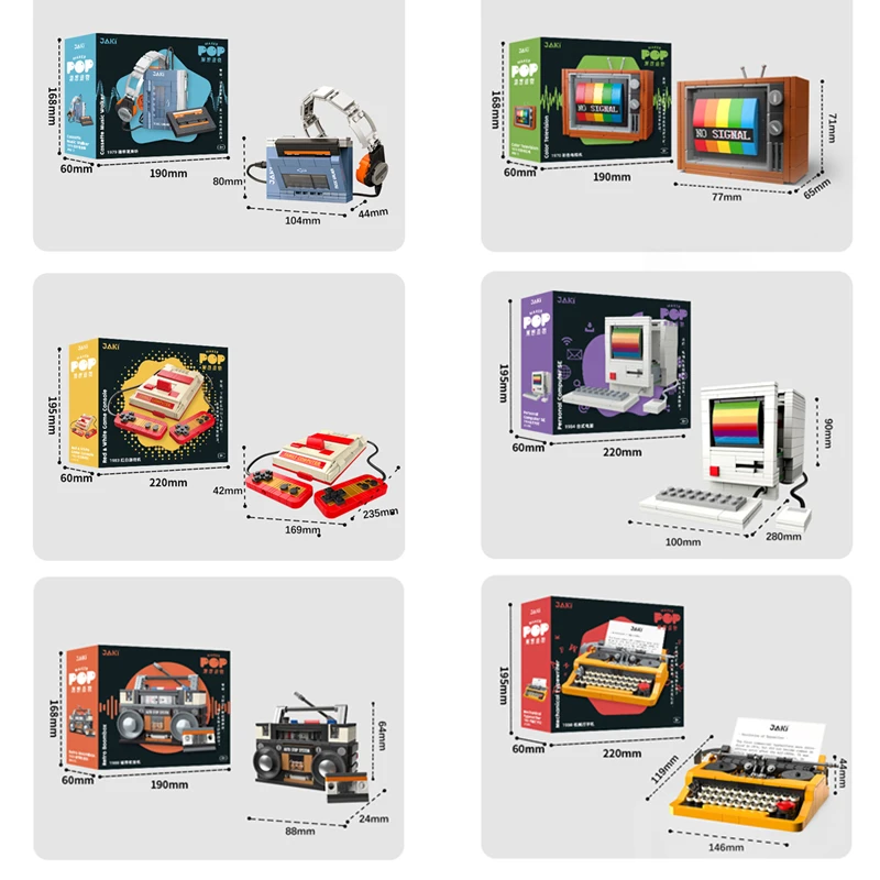 Retro DIY Building Blocks TV R - مراجعة Retro Gaming Nostalgia وسعره