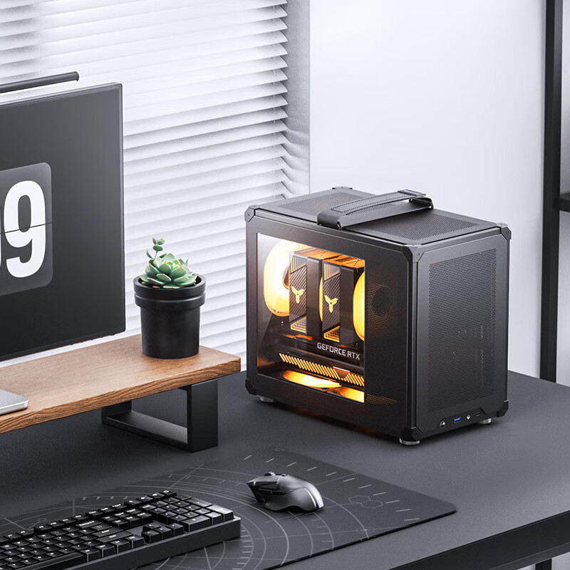 JONSBO C6 MAX Mesh Handle MATX - مراجعة Retro Gaming Cabinet وسعره