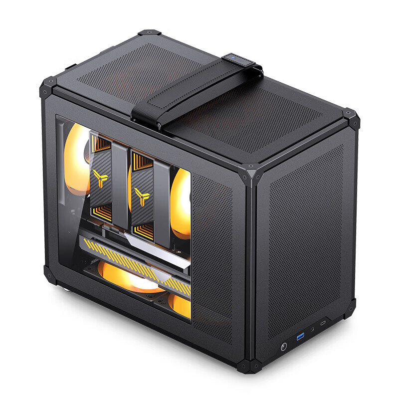 JONSBO C6 MAX Mesh Handle MATX - مراجعة Retro Gaming Cabinet وسعره