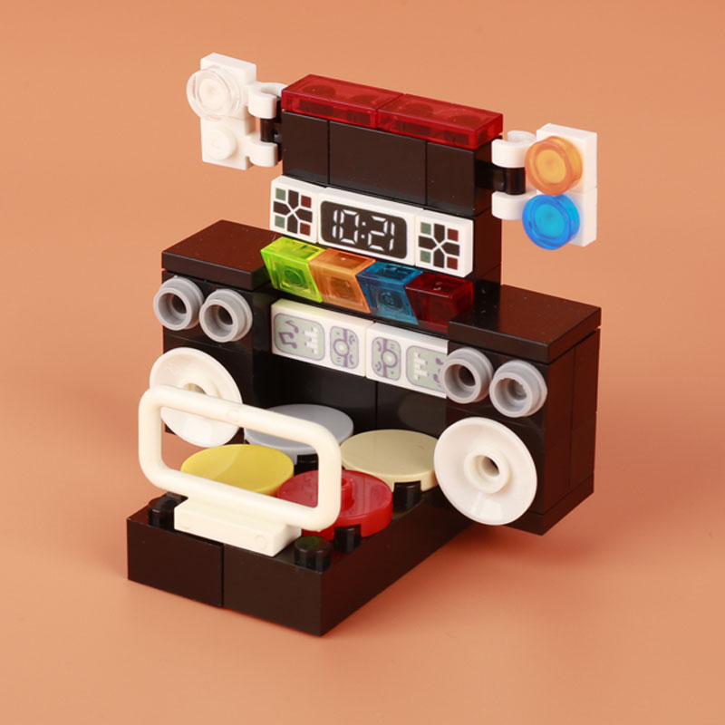MOC City Cinema Building Block - مراجعة Retro Gaming Lego وسعره