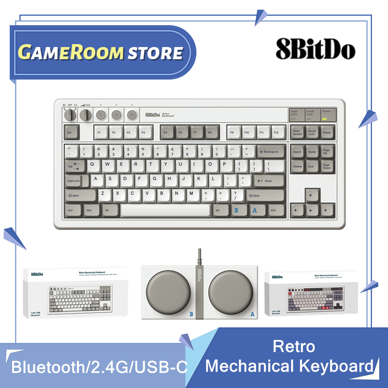 8Bitdo Retro Mechanical Keyboa - مراجعة Retro Gaming Com وسعره