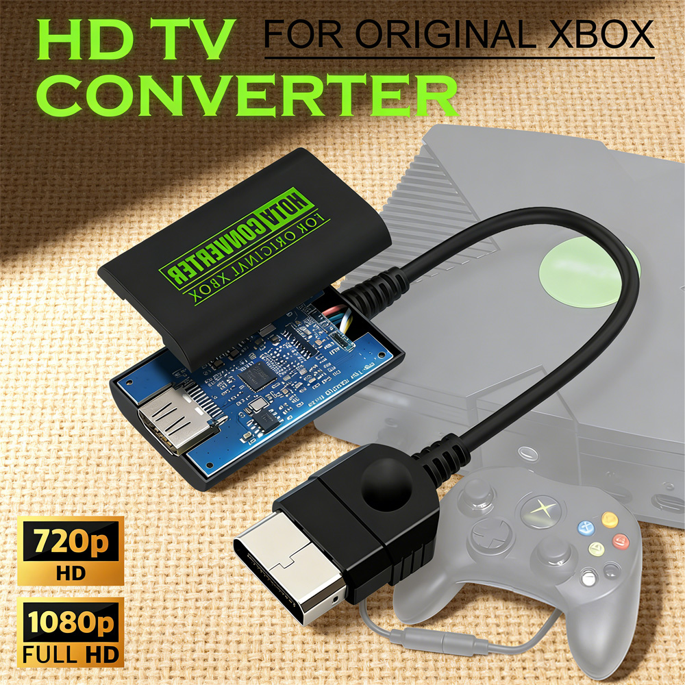 Original Xbox HDMI Cable Adapt - مراجعة Retro Gaming Xbox وسعره