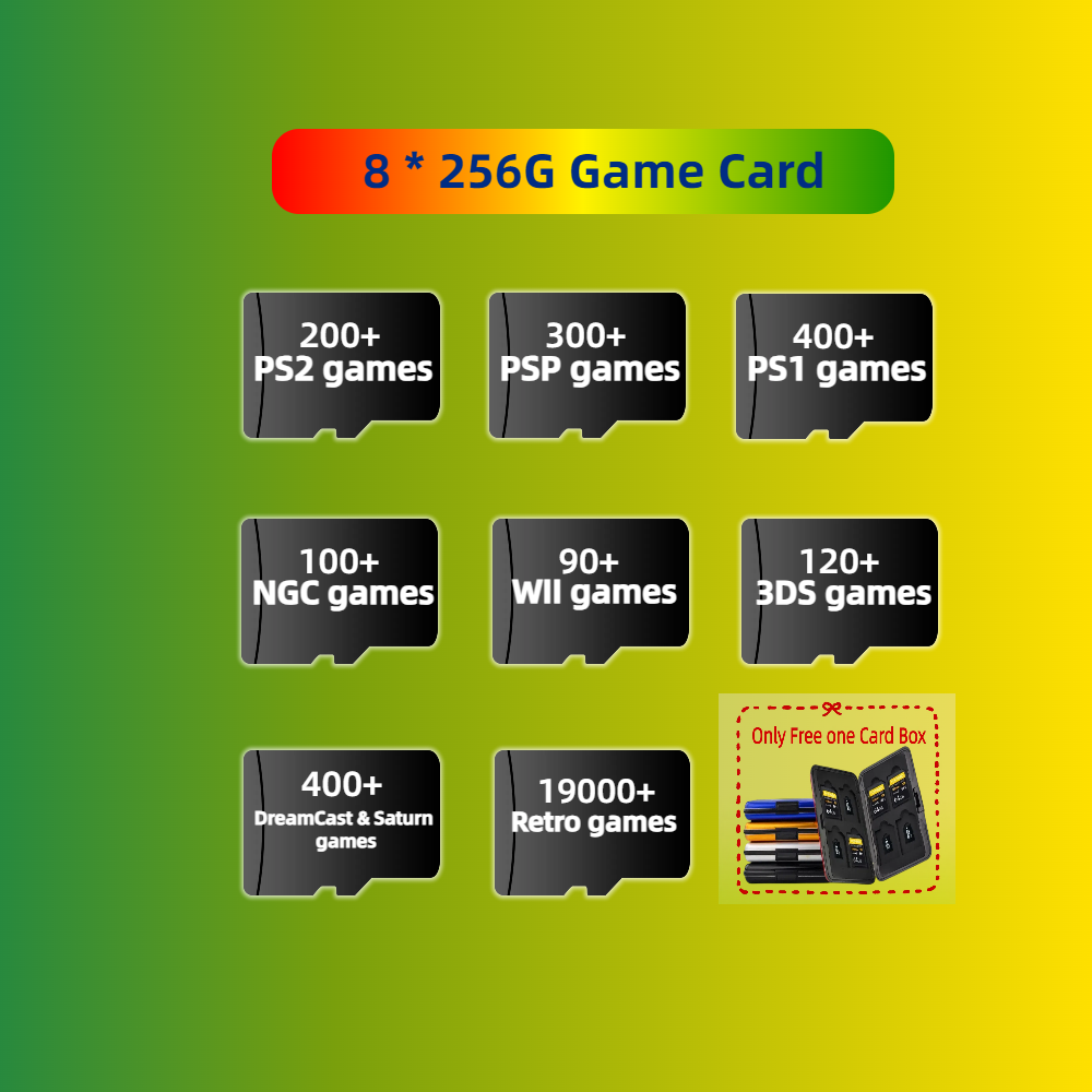 Game Card For Ayaneo Pocket S  - مراجعة Gaming Retro Arcade وسعره
