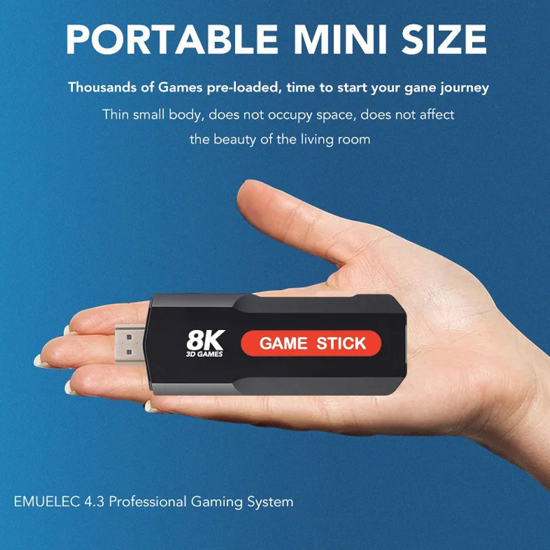 X2 Game Stick HD 4K 8K 3D Cons - مراجعة Retro Gaming Xbox وسعره