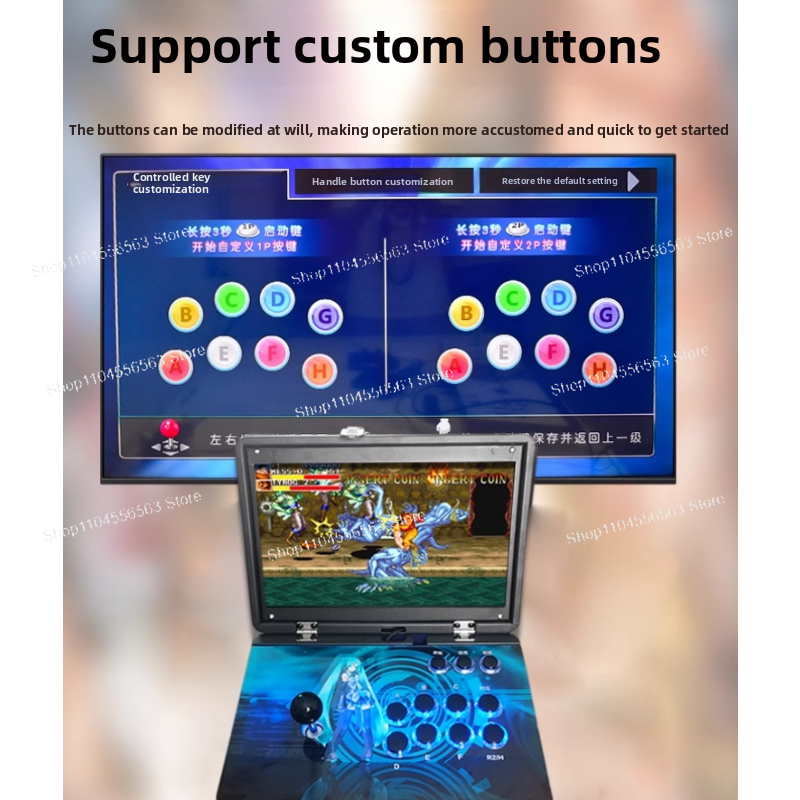 Foldable Arcade Stick - Portab - مراجعة Gaming Retro Arcade وسعره