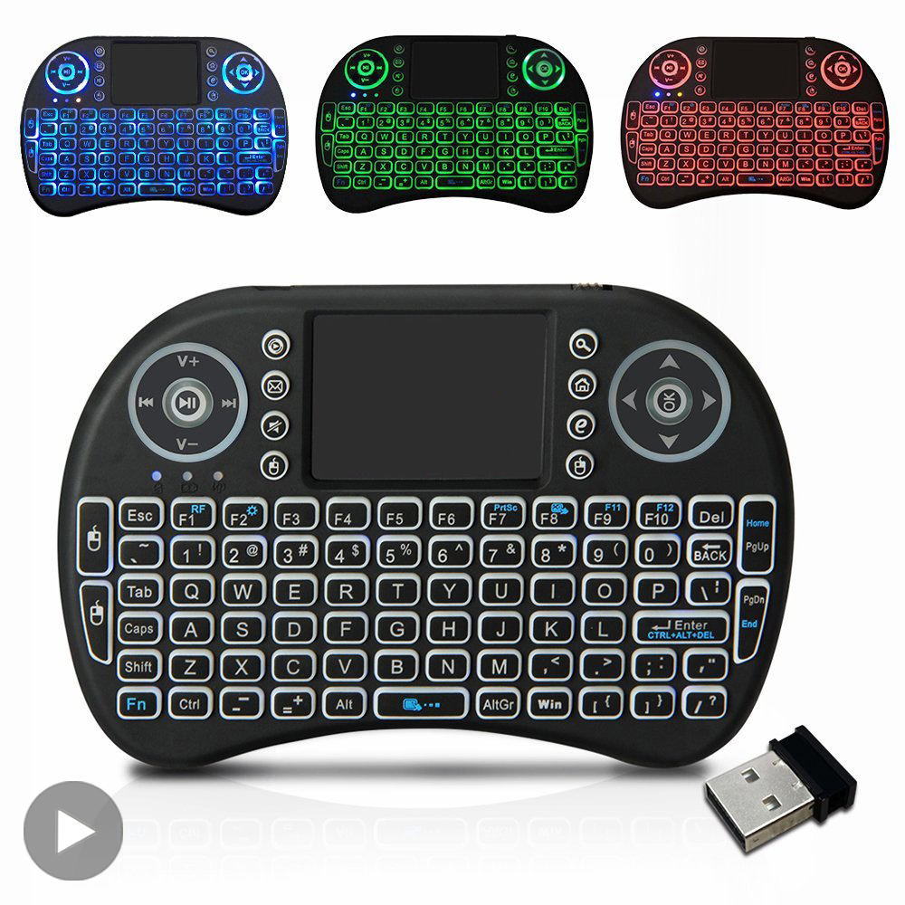 Backlit Mini Wireless Keyboard - مراجعة Retro Gaming Zx Spectrum وسعره