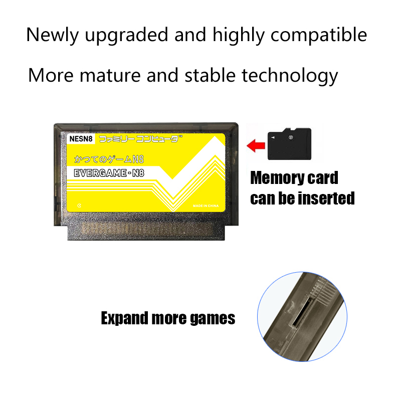 REMANK EVERGAME N8 NES Cartrid - مراجعة Retro Gaming Nostalgia وسعره
