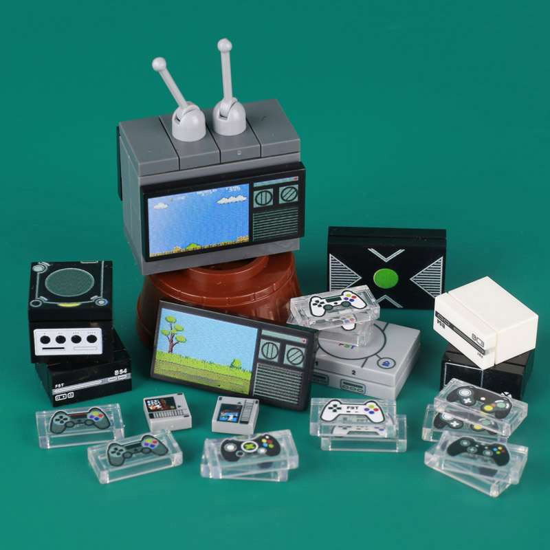 MOC Game Console Computer Mode - مراجعة Retro Gaming Lego وسعره