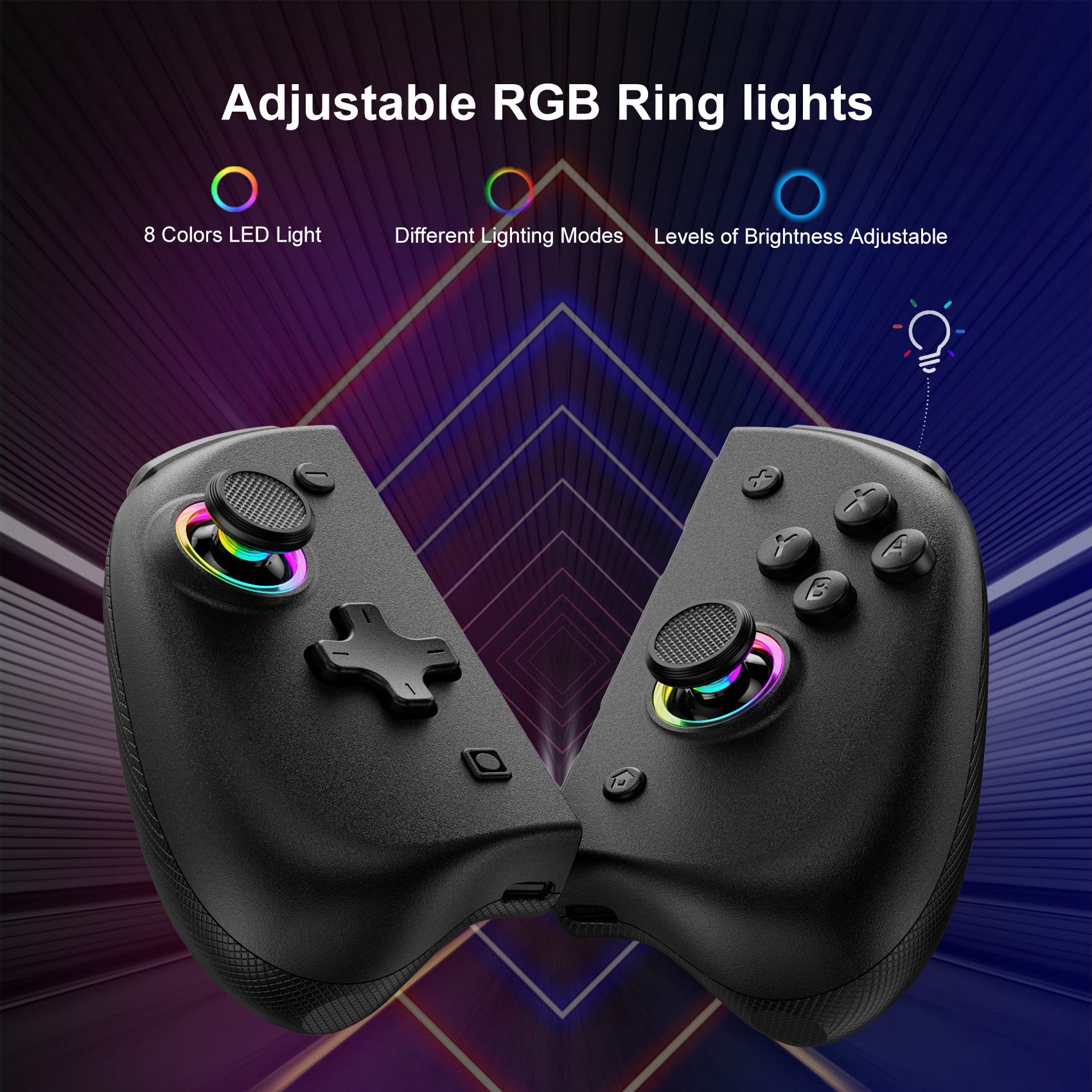 Wireless Bluetooth Controller  - مراجعة Retro Gaming Accessories وسعره